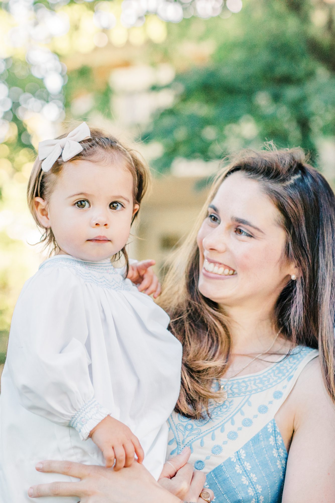 Beautiful Mom and daughter portrait. Photo by LRG Portraits.