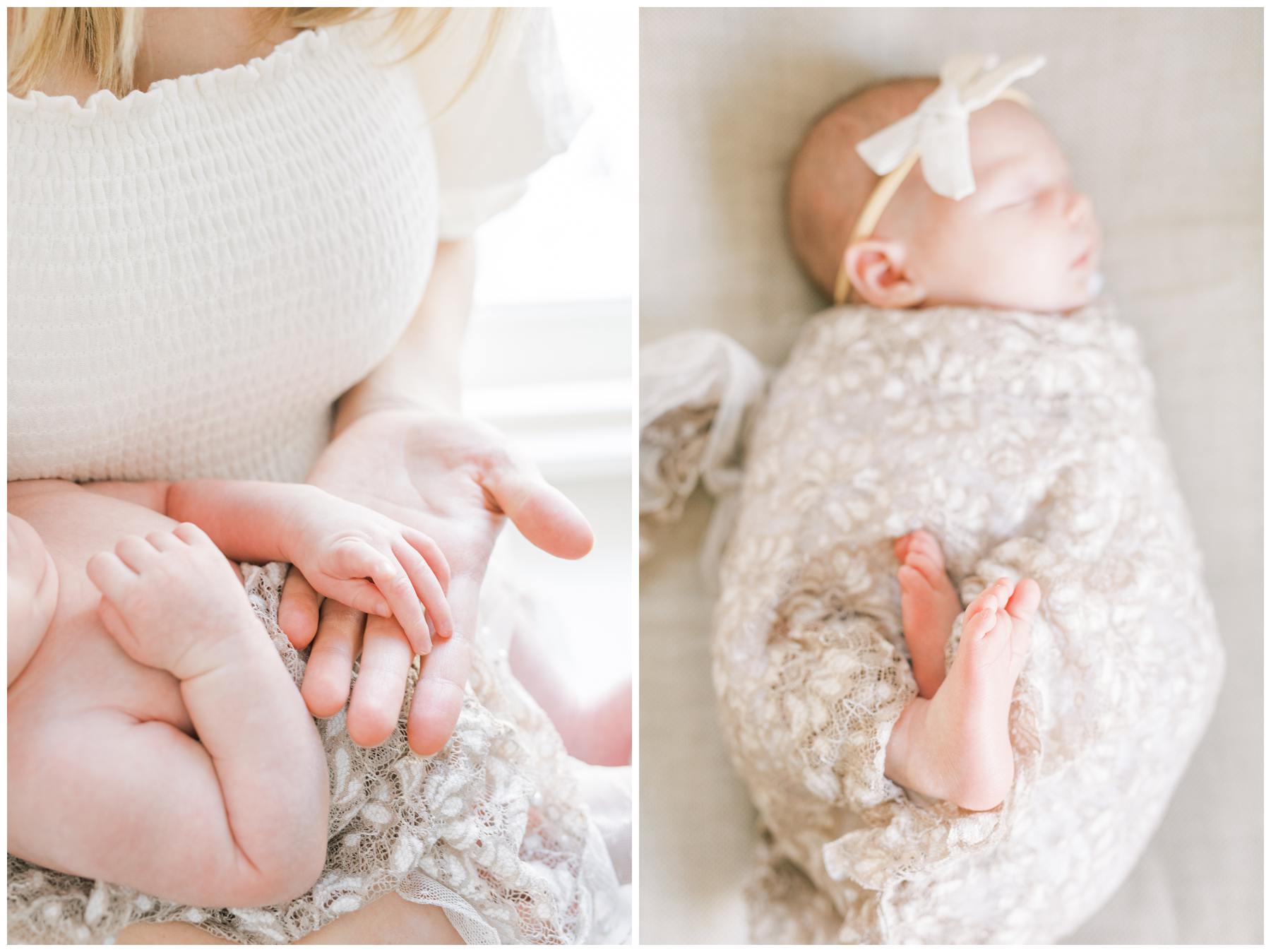 Newborn Session Toes and Fingers